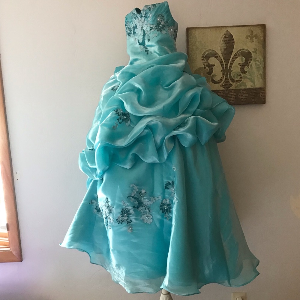 Custom Made ⚜️ Girls Pageant Dress - Picture 3 of 7